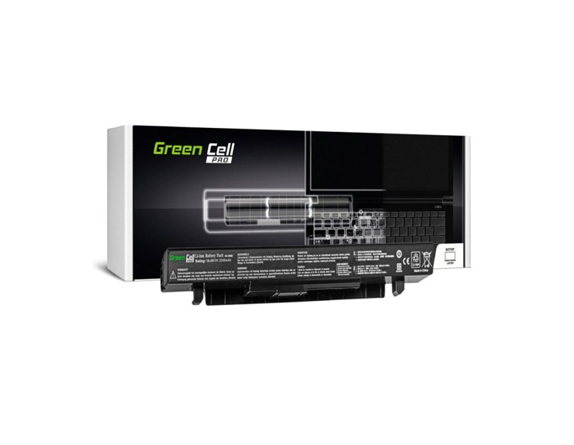 Green Cell PRO (AS58PRO) baterija 2600 mAh, 14.4V (14.8V) A41-X550A za Asus A450 A550 R510 R510CA X550 X550CA X550CC X550VC 2600 mAh