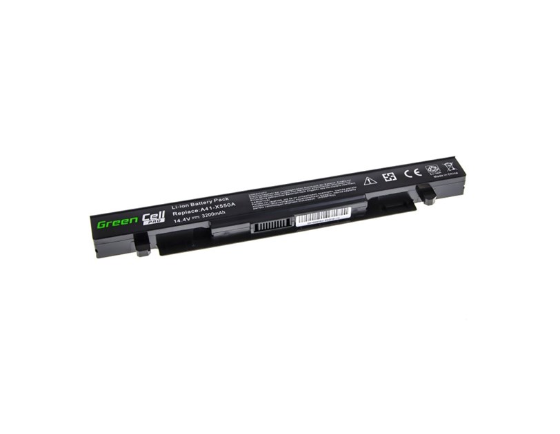 Green Cell PRO (AS58PRO) baterija 2600 mAh, 14.4V (14.8V) A41-X550A za Asus A450 A550 R510 R510CA X550 X550CA X550CC X550VC 2600 mAh