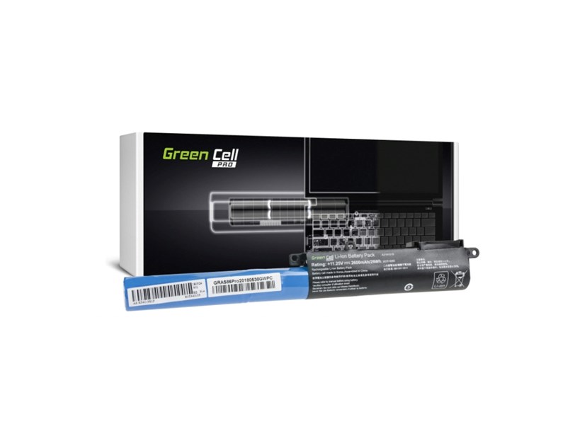 Green Cell PRO (AS86PRO) baterija 2600mAh, 11.25V (10.8V) za Asus A31N1519 F540 F540L F540S R540 / 11,25V 2600mAh