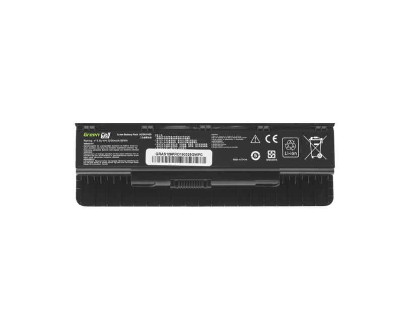 Green Cell PRO (AS129PRO) baterija 5200mAh, 10.8V (11.1V) A32N1405 za Asus G551 G551J G551JM G551JW G771 G771J G771JM G771JW N551 N551J N551JM N551JW N551JX