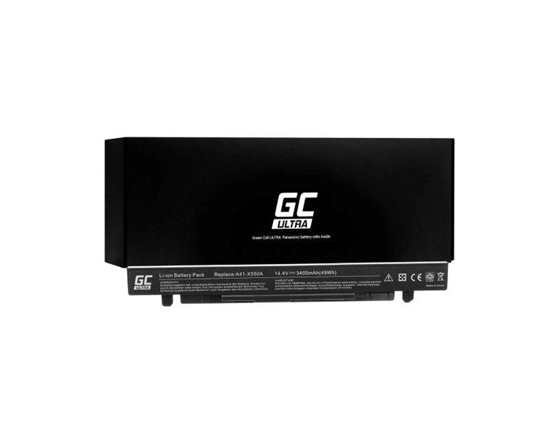 Green Cell ULTRA (AS58ULTRA) baterija 3400 mAh, 14.4V (14.8V) A41-X550A za Asus A450 A550 R510 R510CA X550 X550CA X550CC X550VC 3400 mAh
