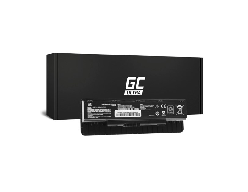 Green Cell ULTRA (AS129ULTRA) 6800 mAh, 10.8V (11.1V) A32N1405 za Asus G551 G551J G551JM G551JW G771 G771J G771JM G771JW N551 N551J N551JM N551JW N551JX / 1