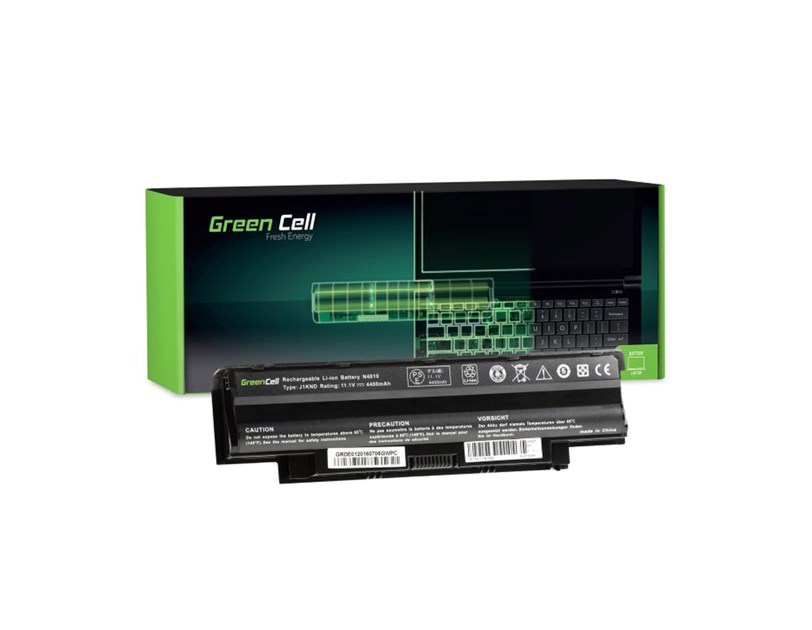 Green Cell (DE01) baterija 4400 mAh,10.8V (11.1V) J1KND za Dell Inspiron 15 N5010 15R N5010 N5010 N5110 14R N5110 3550 Vostro 3550