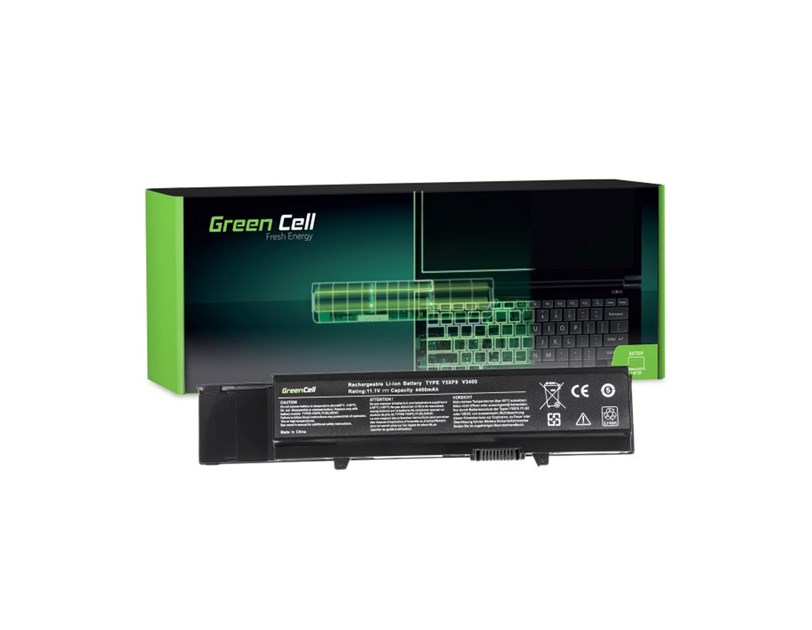 Green Cell (DE19) baterija 4400 mAh,10.8V (11.1V) 7FJ92 Y5XF9 za DELL Vostro 3400 3500 3700 Inspiron 3700 8200 Precision M40 M50
