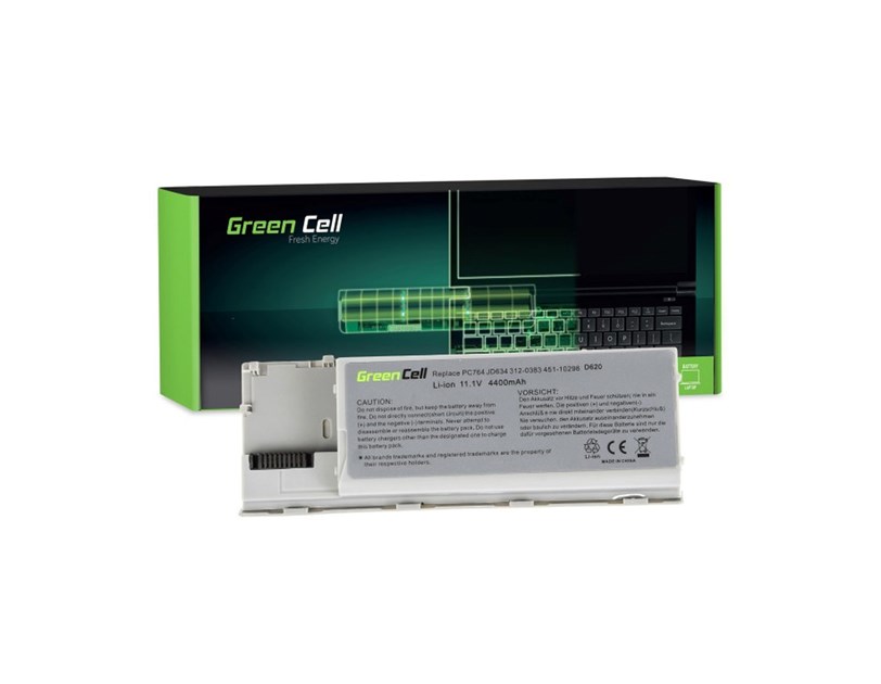 Green Cell (DE24) baterija 4400 mAh,10.8V (11.1V) PC764 JD634 za Dell Latitude D620 D620 ATG D630 D630 ATG D630N D631 Precision M2300