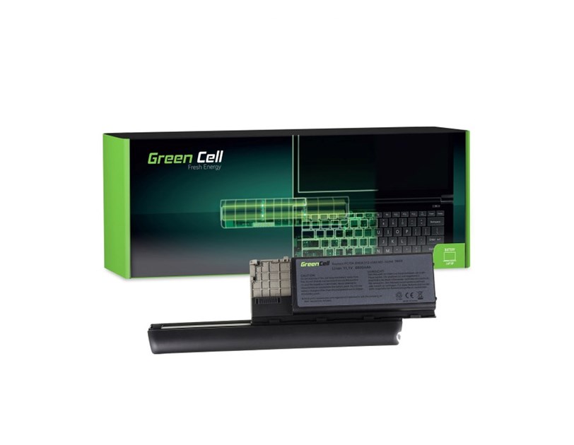 Green Cell (DE25) baterija 6600 mAh,10.8V (11.1V) PC764 JD634 za Dell Latitude D620 D620 ATG D630 D630 ATG D630N D631 Precision M2300