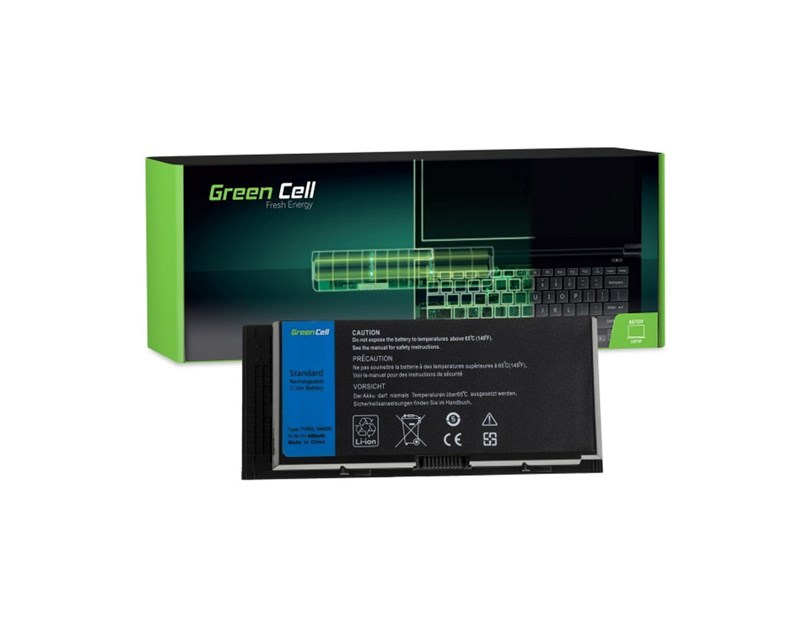 Green Cell (DE45) baterija 4400 mAh,10.8V (11.1V) FV993 za Dell Precision M4600 M4700 M4800 M6600 M6700 M6800