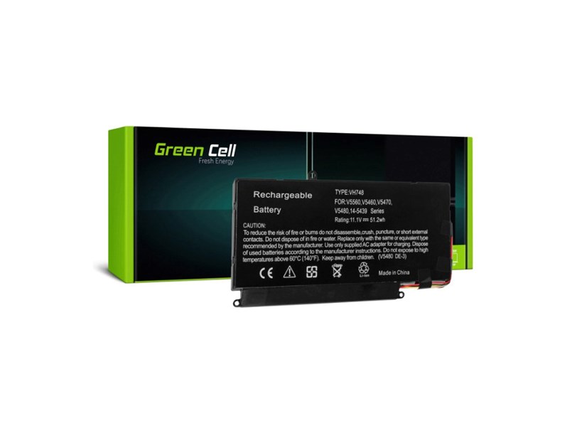 Green Cell (DE105) baterija 4600 mAh,10.8V (11.1V) VH748 za Dell Vostro 5460 5470 5480 5560 i Dell Inspiron 14 5439