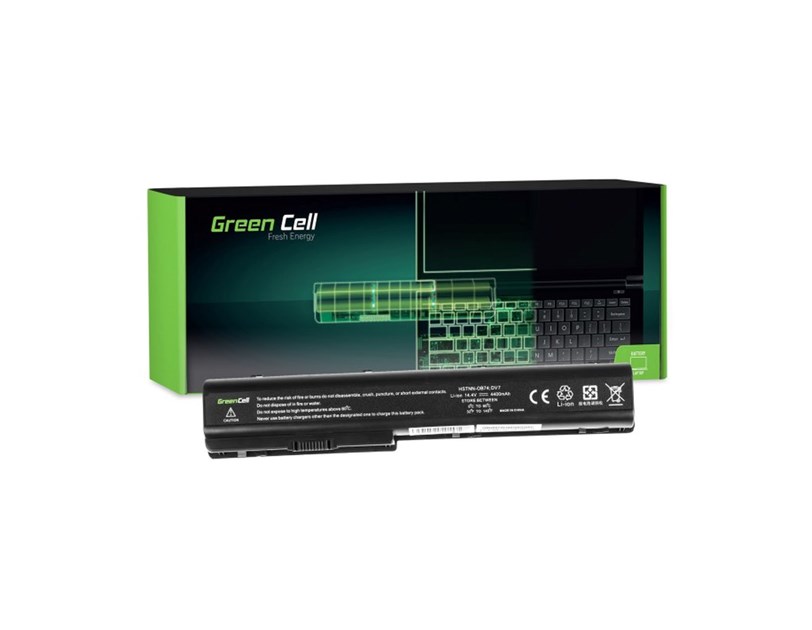 Green Cell (HP07) baterija 4400 mAh,14.4V (14.8V) HSTNN-IB75 HSTNN-DB75 za HP HDX X18 X18T-1000 CTO X18T-1100 CTO X18T-1200 CTO