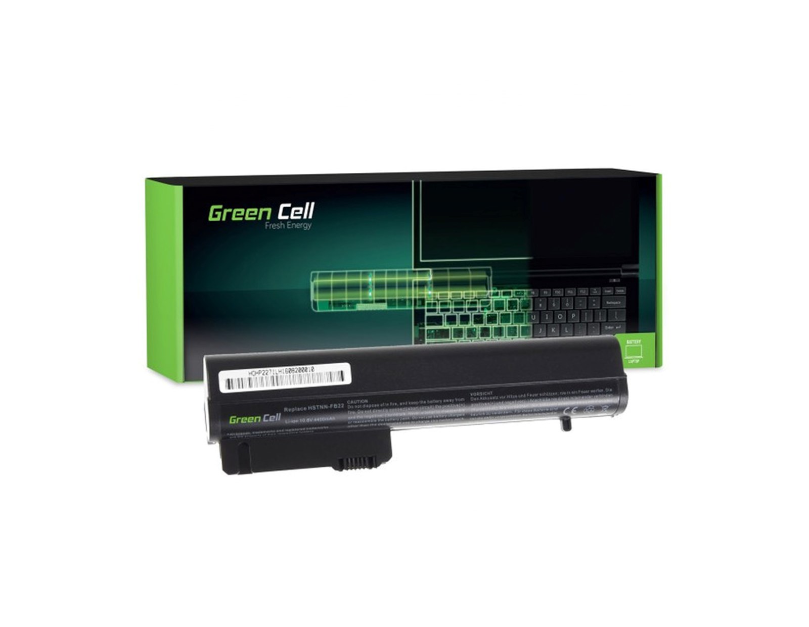 Green Cell (HP49) baterija 4400 mAh,10.8V (11.1V) RW556AA HSTNN-C48C za HP Compaq 2400