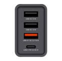 Verbatim zidni punjač 30W, 3×USB-A/1×USB-C