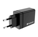 Verbatim zidni punjač 30W, 3×USB-A/1×USB-C