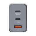 Verbatim GNC-65 GaN zidni punjač 65W, 2×USB-C PD 65W / 1×USB-A QC3.0