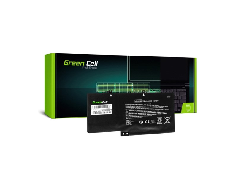 Green Cell (HP102) baterija 3700 mAh,10.8V (11.1V) NP03XL za HP Envy x360 15-U Pavilion x360 13-A 13-B