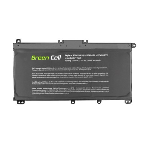 Green Cell (HP145) baterija 3600 mAh, 11.55V za HP Pavilion 14 15 15T 15Z 17 17Z 
