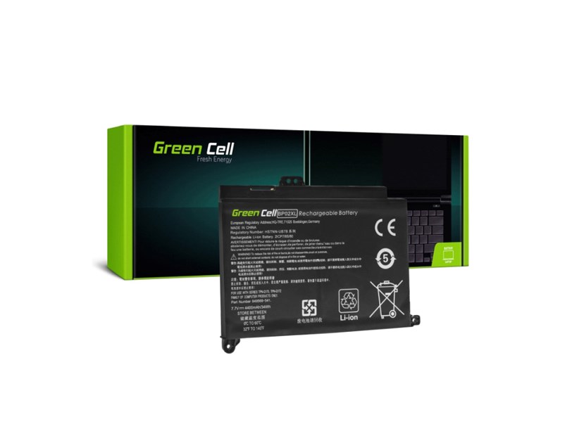 Green Cell (HP150) baterija 4400 mAh, 7.7V BP02XL za HP Pavilion 15-AU 15-AU051NW 15-AU071NW 15-AU102NW 15-AU107NW 15-AW 15-AW010NW