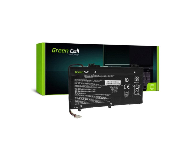 Green Cell (HP151) baterija 3400 mAh, 11.55V SE03XL HSTNN-LB7G HSTNN-UB6Z for HP Pavilion 14-AL 14-AV