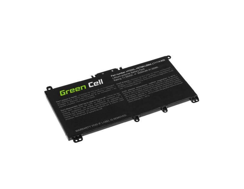 Green Cell (HP163) baterija 3550 mAh,11.55V HT03XL do HP 240 G7 245 G7 250 G7 255 G7, HP 14 15 17, HP Pavilion 14 15
