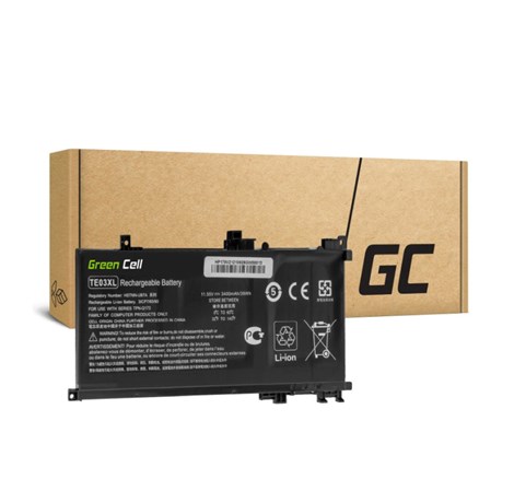 Green Cell (HP179V2) baterija, 11.55V TE03XL za HP Omen 15-AX052NW 15-AX055NW 15-AX075NW 15-AX099NW, HP Pavilion 15-BC402NW