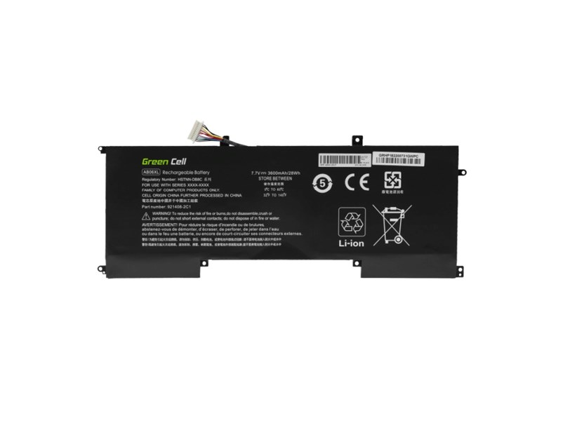 Green Cell (HP182) baterija 3600mAh, 7.7V AB06XL za HP Envy 13-AD102NW 13-AD015NW 13-AD008NW 13-AD100NW 13-AD101NW