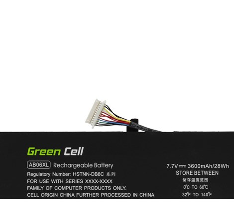 Green Cell (HP182) baterija 3600mAh, 7.7V AB06XL za HP Envy 13-AD102NW 13-AD015NW 13-AD008NW 13-AD100NW 13-AD101NW