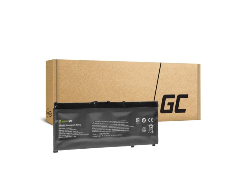 Green Cell (HP187) baterija 3500 mAh, 15.4V SR04XL za HP Omen 15-CE 15-CE004NW 15-CE008NW 15-CE010NW 15-DC 17-CB, HP Pavilion Power 15-CB