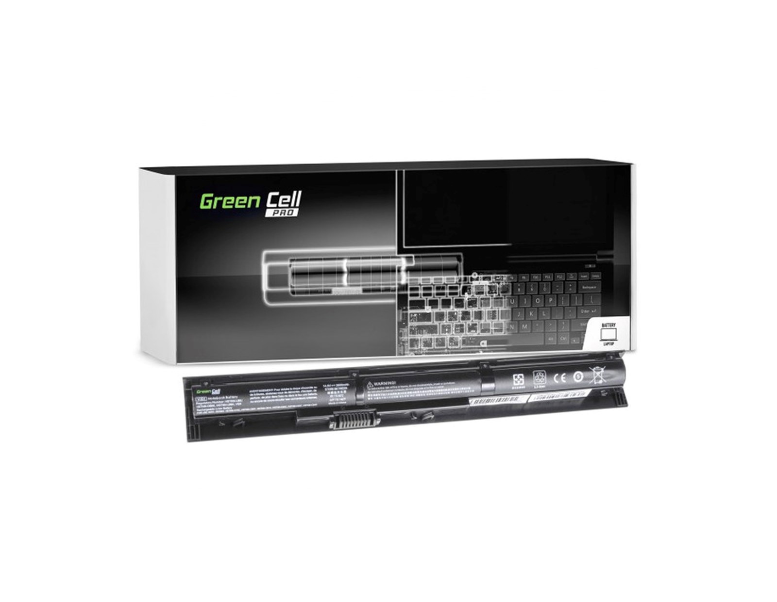Green Cell PRO (HP82PRO) baterija 2600mAh, 14.4V (14.8V) za HP ProBook 440 G2/450 G2, Pavilion 15-P/17-F