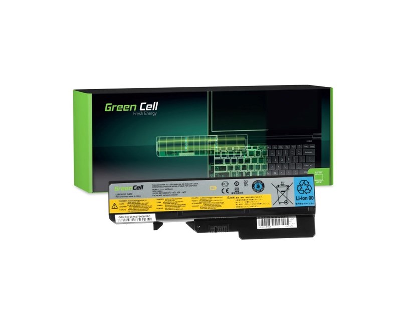 Green Cell (LE07) baterija 4400 mAh,10.8V (11.1V) L09S6Y02 za IBM Lenovo B570 G560 G570 G575 G770 G780 IdeaPad Z560 Z565 Z570 Z585