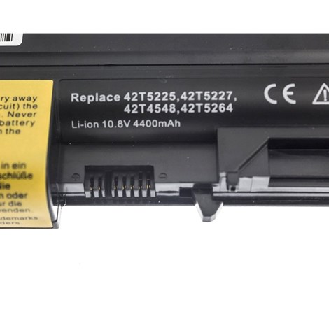 Green Cell (LE03) baterija 4400 mAh,10.8V (11.1V) 42T5225 za IBM Lenovo ThinkPad T61 R61 T400 R400
