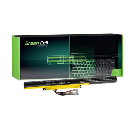 Green Cell (LE54) baterija 2200 mAh,14.4V (14.8V) L12M4F02 121500123 za IBM Lenovo IdeaPad P500 Z510 P400 TOUCH P500 TOUCH Z400 TOUCH Z510 TOUCH