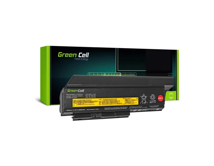 Green Cell (LE75) baterija 6600 mAh,10.8V (11.1V) 42T4861 42T4862 za Lenovo ThinkPad X230 X230i X220 X220i X220s
