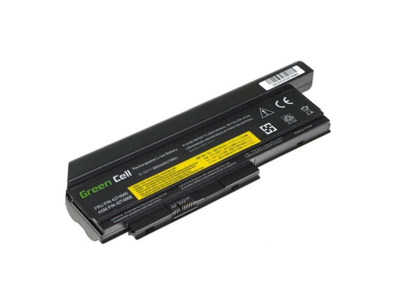 Green Cell (LE75) baterija 6600 mAh,10.8V (11.1V) 42T4861 42T4862 za Lenovo ThinkPad X230 X230i X220 X220i X220s
