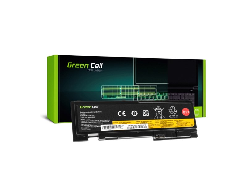 Green Cell (LE83) baterija 3400 mAh,10.8V (11.1V) 45N1036 45N1037 za Lenovo ThinkPad T430s T430si