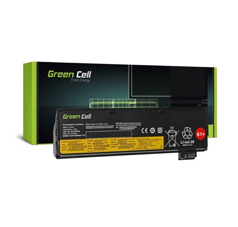 Green Cell (LE95) baterija 4400 mAh,10.8V (11.1V) za Lenovo ThinkPad T470 T570 A475 P51S T25