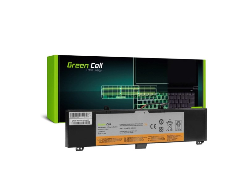Green Cell (LE160) baterija 6400 mAh, 1.4V (7.6V) L13M4P02 L13L4P02 L13N4P02 za Lenovo Y50 Y50-70 Y70 Y70-70
