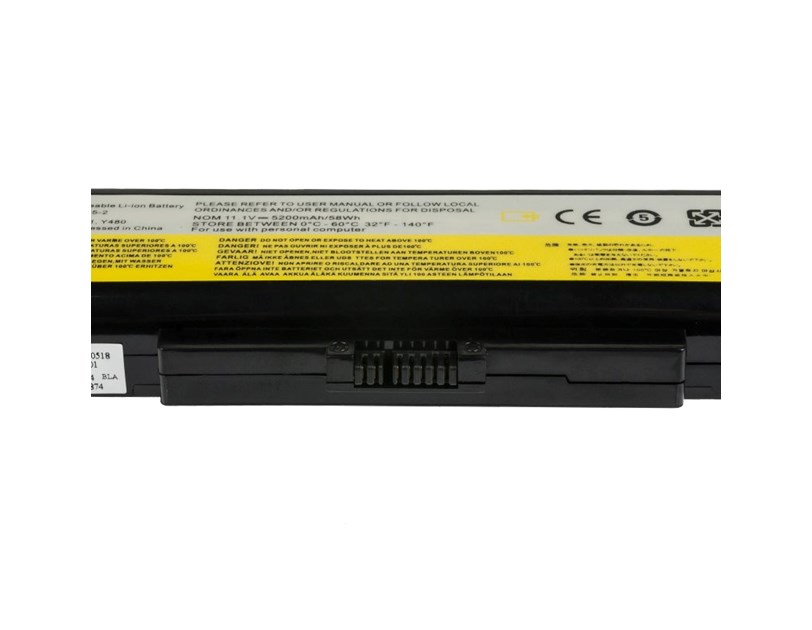 Green Cell PRO (LE34PRO) baterija 5200 mAh, 10.8V za Lenovo Y480 V480 Y580 / 11,1V 5200mAh
