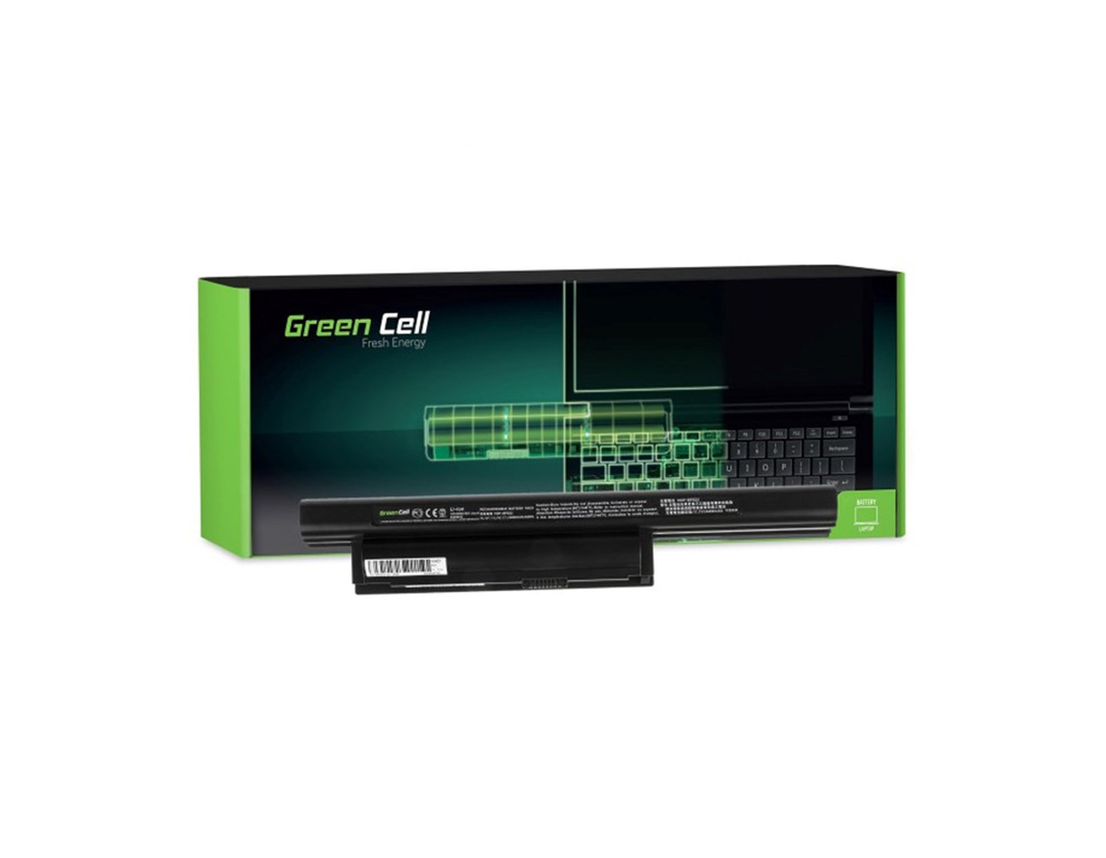 Green Cell (SY01) baterija 4400 mAh,10.8V (11.1V) VGP-BPS22 VGP-BPL22 za SONY VAIO PCG-71211M PCG-61211M PCG-71212M