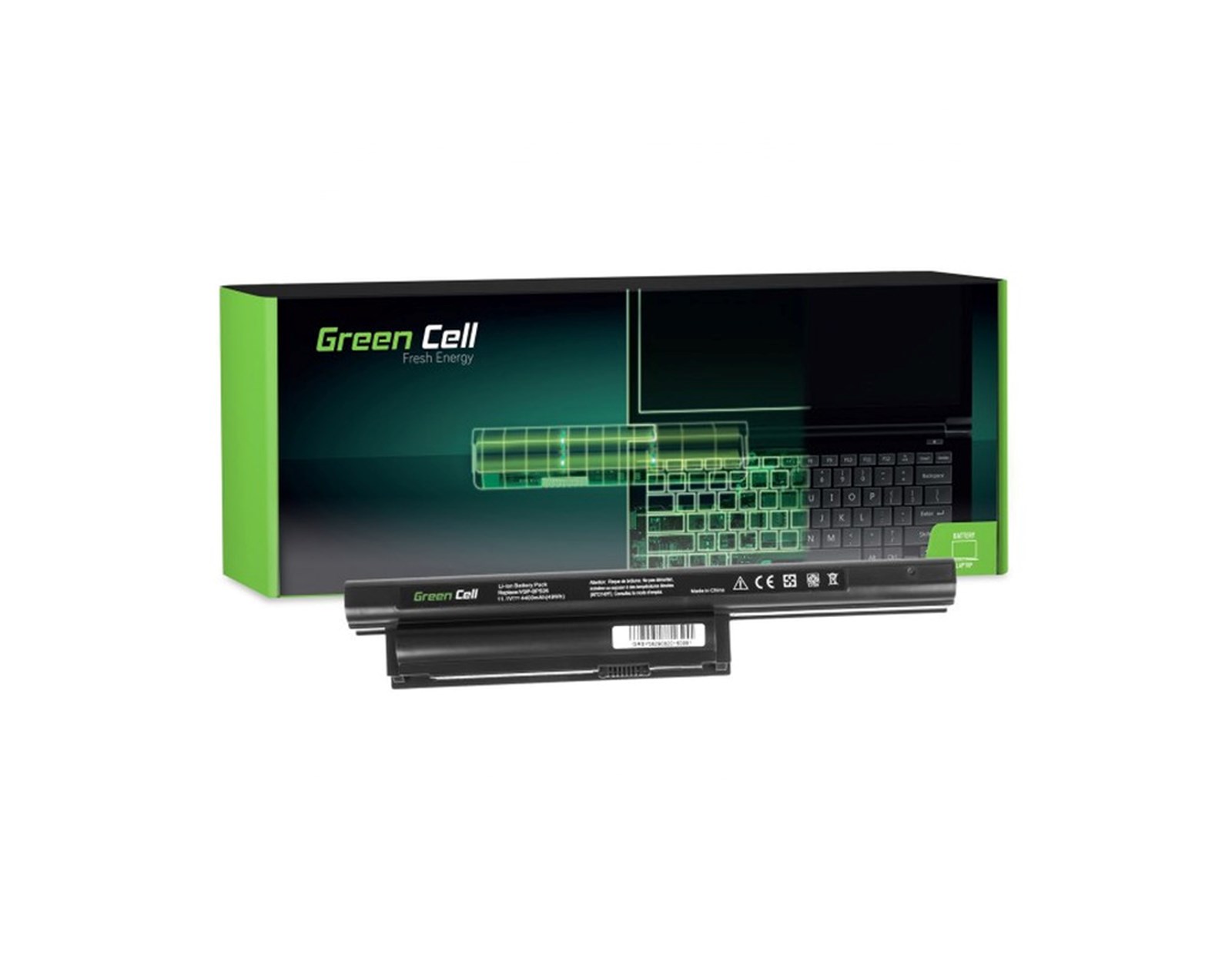 Green Cell (SY08) baterija 4400 mAh,10.8V (11.1V) VGP-BPS26 za SONY VAIO PCG-71811M PCG-71911M SVE1511C5E
