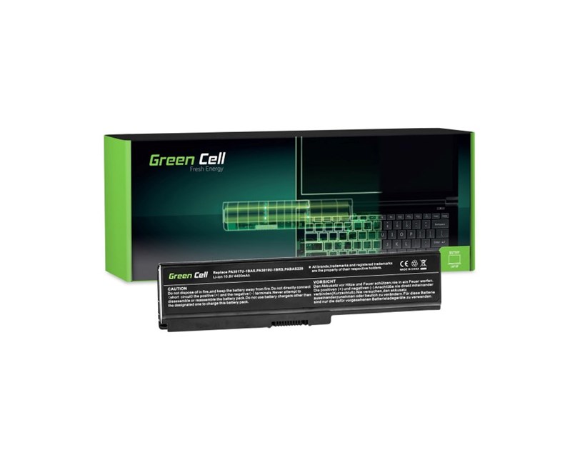 Green Cell (TS03) baterija 4400 mAh,10.8V (11.1V) PA3817U-1BRS PA3634U-1BRS za Toshiba Satellite C650 C650D C660 C660D L650D L655 L750