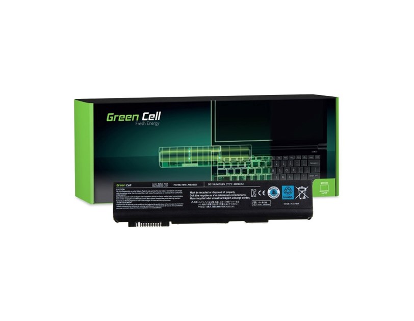 Green Cell (TS12) baterija 4400 mAh,10.8V (11.1V) PA3788U-1BRS za Toshiba DynaBook Satellite L35 L40 L45 K40 B550 Tecra M11 A11 S11 S500