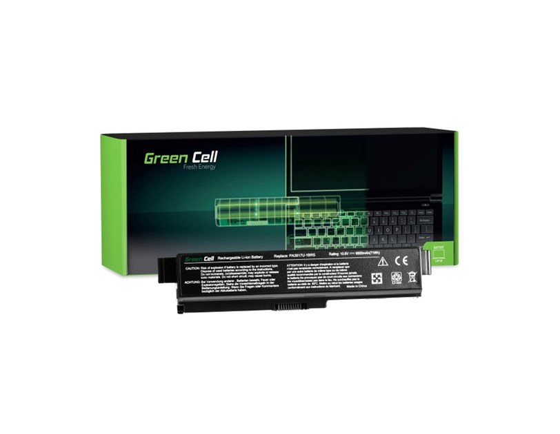 Green Cell (TS21) baterija 6600 mAh,10.8V (11.1V) PA3817U-1BRS PA3634U-1BRS za Toshiba Satellite C650 C650D C660 C660D L650D L655 L750