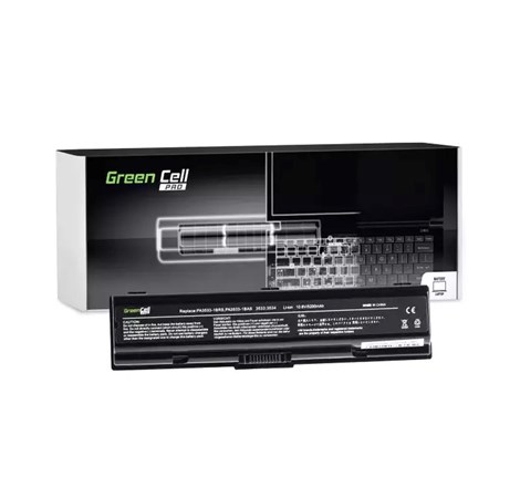 Green Cell PRO (TS01PRO) baterija 5200 mAh, 10.8V (11.1V) PA3534U-1BRS za Toshiba Satellite A200 A300 A500 L200 L300 L500