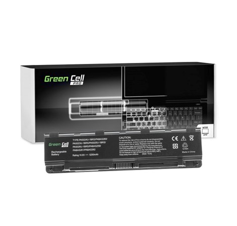 Green Cell PRO (TS13PRO) baterija 5200 mAh, 10.8V (11.1V) PA5024U-1BRS PA5109U-1BRS za Toshiba Satellite C850 L850 C855 L855 5200 mAh
