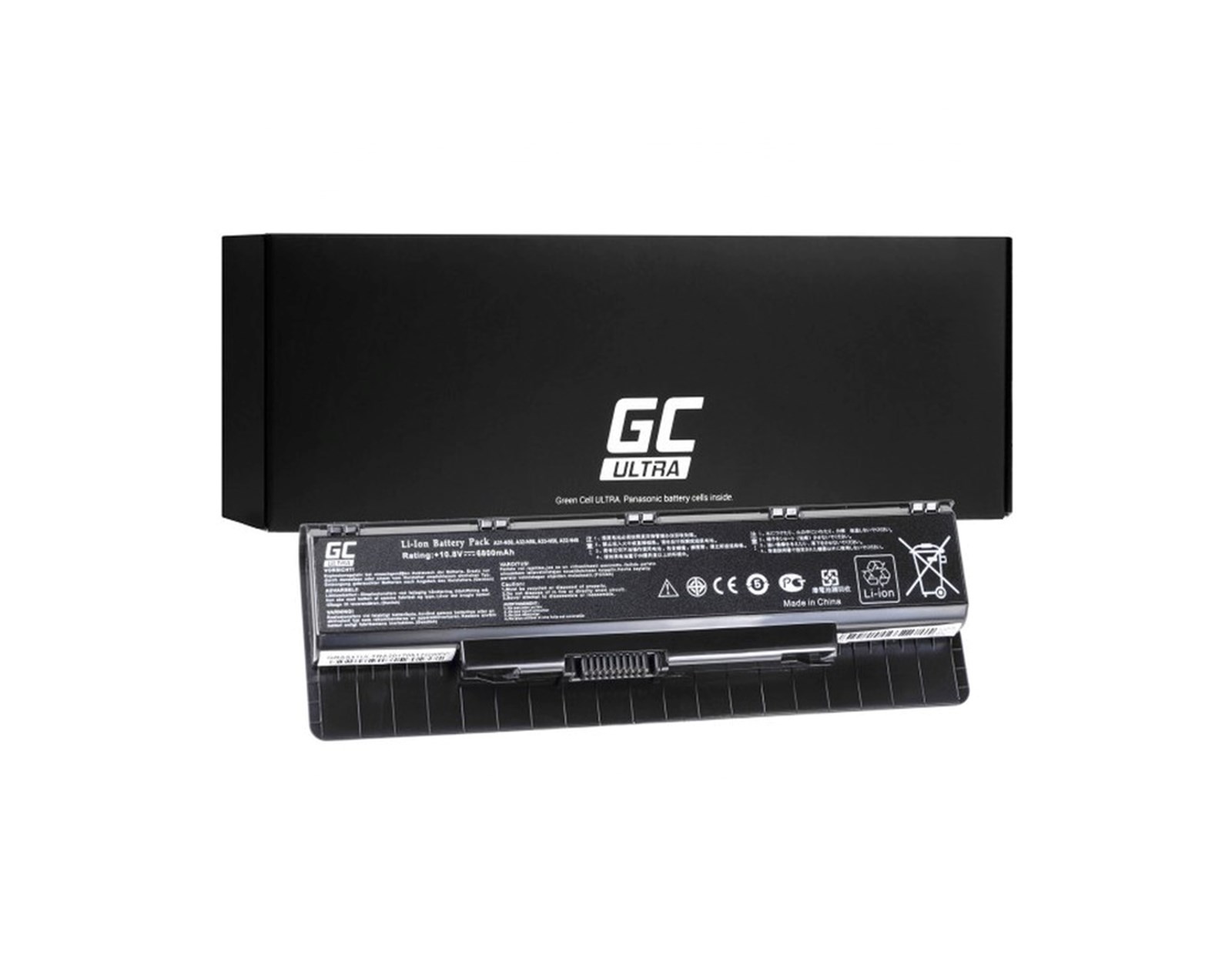 Green Cell ULTRA (AS41ULTRA) baterija 6800 mAh, 10.8V (11.1V) A32-N56 za Asus N46 N46V N56 N56D N56DP N56V N56VM N56VZ N76 N76V
