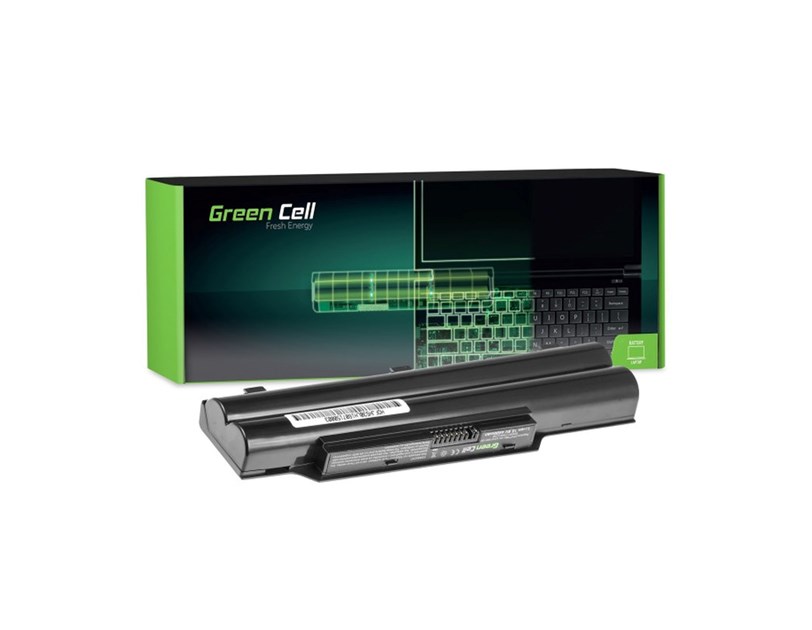 Green Cell (FS10) baterija 4400mAh, 11.1V (10.8V), za Fujitsu LifeBook AH530/AH531/A530/A531, FPCBP250