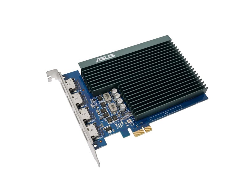 Asus GeForce GT730 2GB GDDR5/64-bit PCIe 2.0, 4×HDMI 1.4b