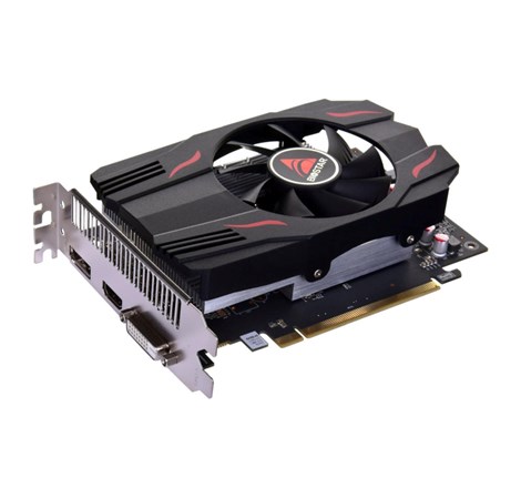 Biostar AMD Radeon RX550 4GB GDDR5/128-bit, PCIe 3.0, DVI/HDMI/DP