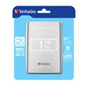 Verbatim 2.5" Store'n'Go 1TB vanjski HDD, USB3.0 Gen1, srebrni