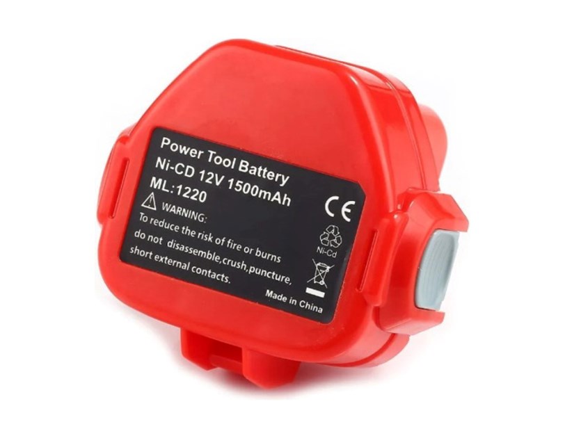 Zamjenska baterija 1500 mAh/12V za Makita 1050D/4191D/6213D/6313D/6317D/6835D/6916D/6918D