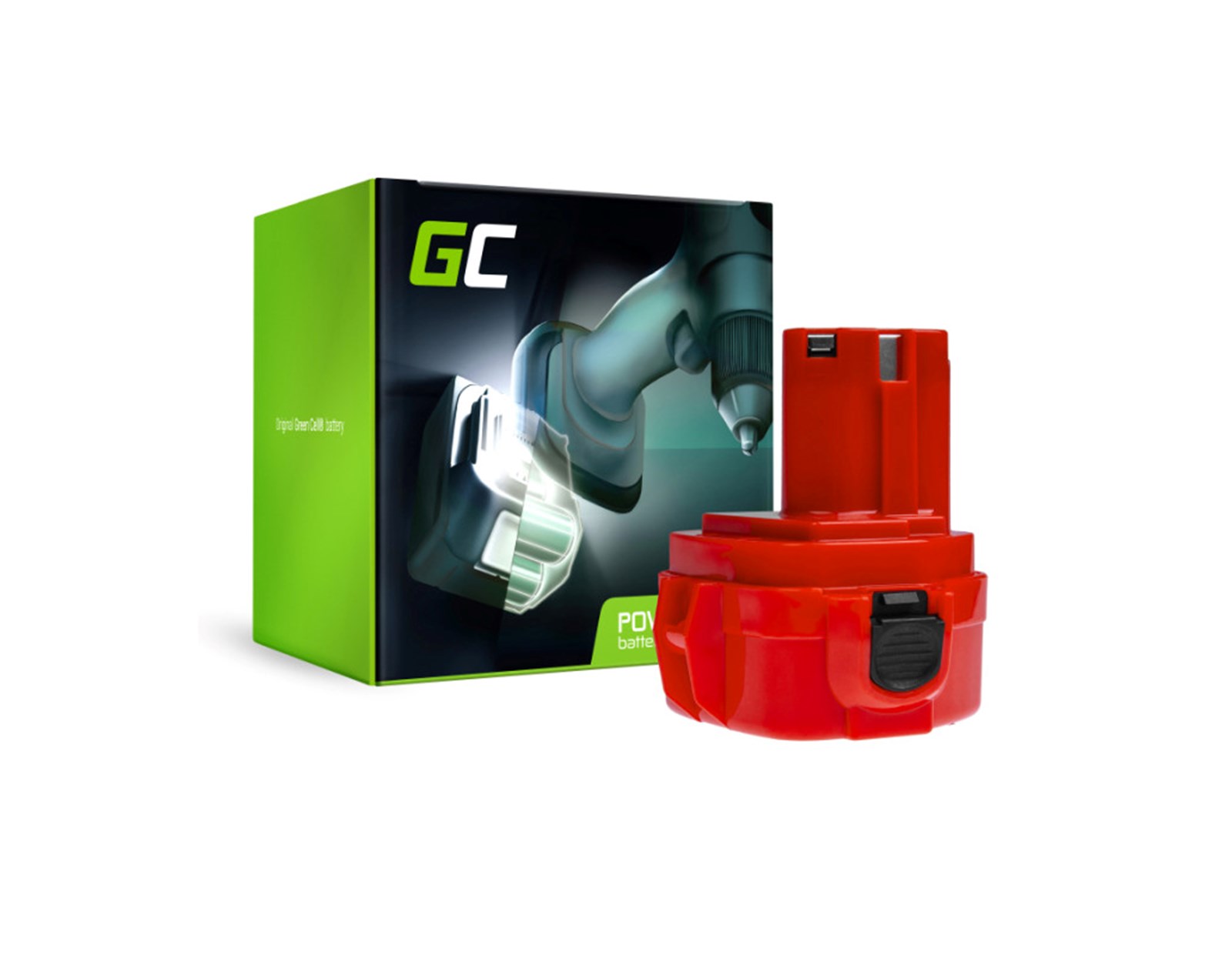 Green Cell (PT02) baterija 2000mAh/12V za Makita 1050D/4191D/6271D/6835D/8413D